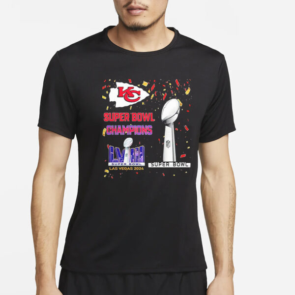 49ers Super Bowl Champions LVIII Las Vegas 2024 T-Shirt2