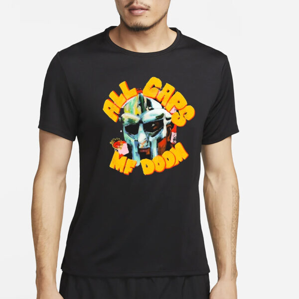 All Caps Mf Doom T-Shirt4