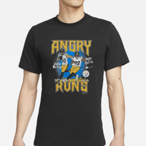 Angry Runs Steelers Warren And Harris T-Shirts