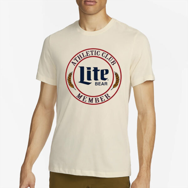 Athletic Club Lite Beer Member T-Shirt4