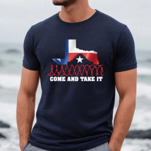 Attorney General Ken Paxton Come And Take It Razor Wire Texas T-Shirt8