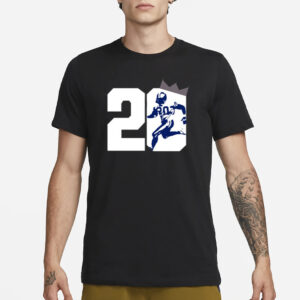 Barry Sanders 20 T-Shirt1