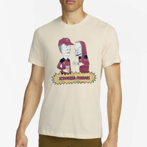 Beavis & Butthead Scuderia Ferrari T-Shirt2