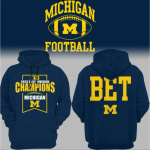 Big Ten 2023 East Division Champions Bet Michigan Hoodie