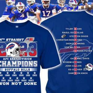 Bills AFC East Division Champions Won Not Done Shirt