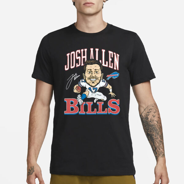 Bills Josh Allen Signature T-Shirt3