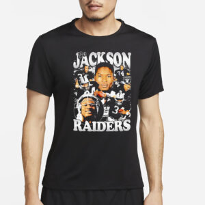 Bo Jackson Raiders Football Retro T-Shirt4