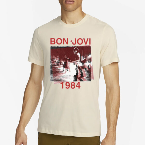 Bon Jovi Streets 1984 T-Shirt4