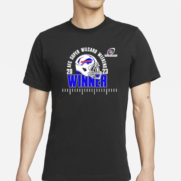 Buffalo Bills 2023 Afc Super Wild Card Weekend T-Shirt