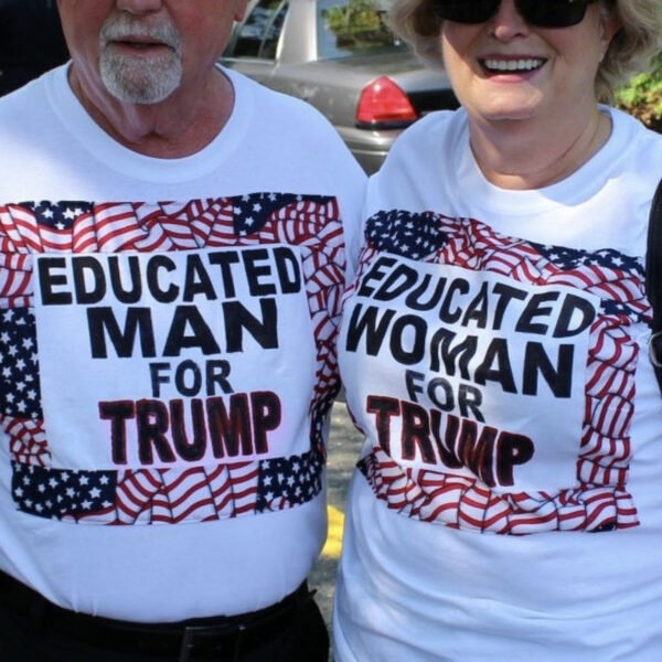 Educated Man For Trump Shirt