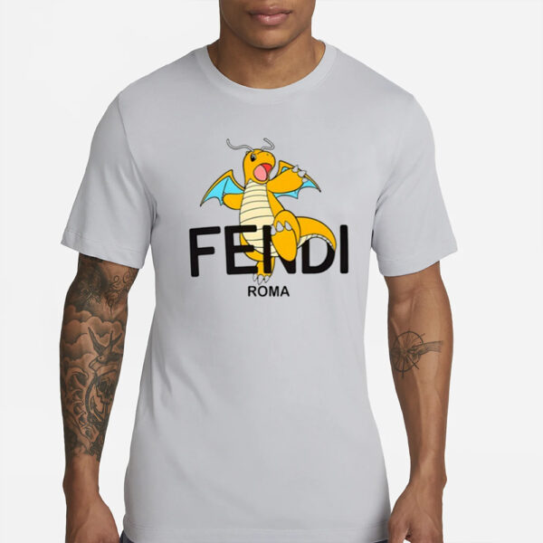 Fendi X Frgmt X Pokemon T-Shirt