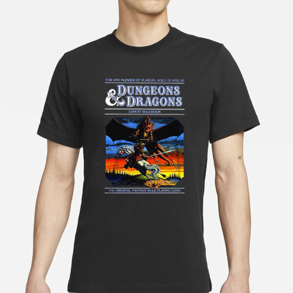 For Any Number Of Player Ages 10 And Up Dungeons Dragons T-Shirts