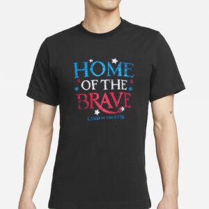 Fourth of July Men's & Big Men's Home of the Brave Graphic T-Shirt s