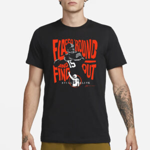 Gv Art And Design Flacco 'Round And Find Out T-Shirt3