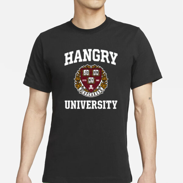 Hangry University Johnny Estd 1982 T-Shirt