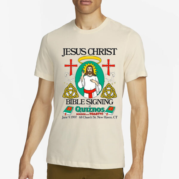 Jesus Quizno's Dbl Sided T-Shirt4