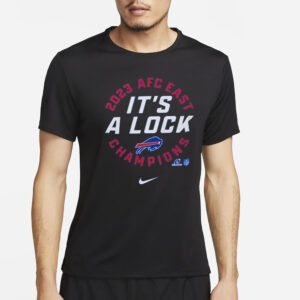 Josh Allen Bills 2023 AFC East Champions It’s A Lock T-Shirt2