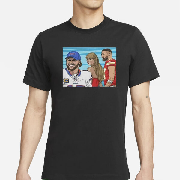 Josh Allen Taylor Swift T-Shirts