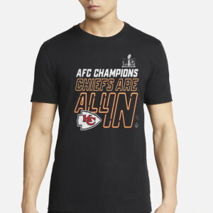 Kansas City Chiefs AFC Championship T-Shirt