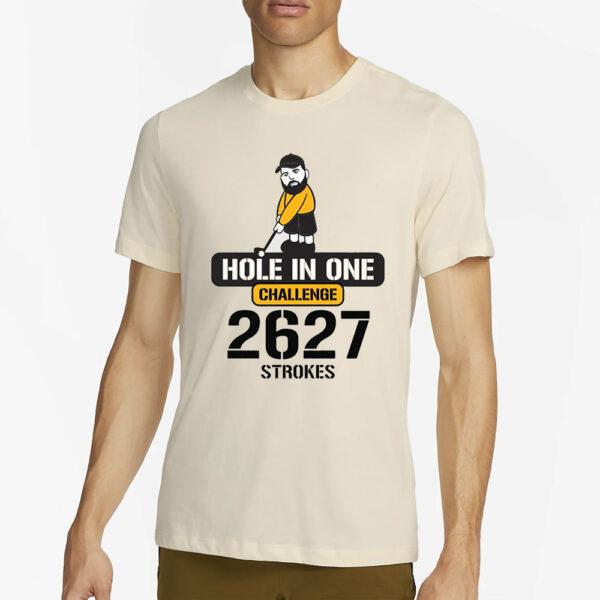 Legenjerry Hole In One Challenge 22527 Strokes T-Shirt2