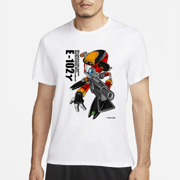 Limited Mamonoworld Robot Friend E-102 T-Shirt