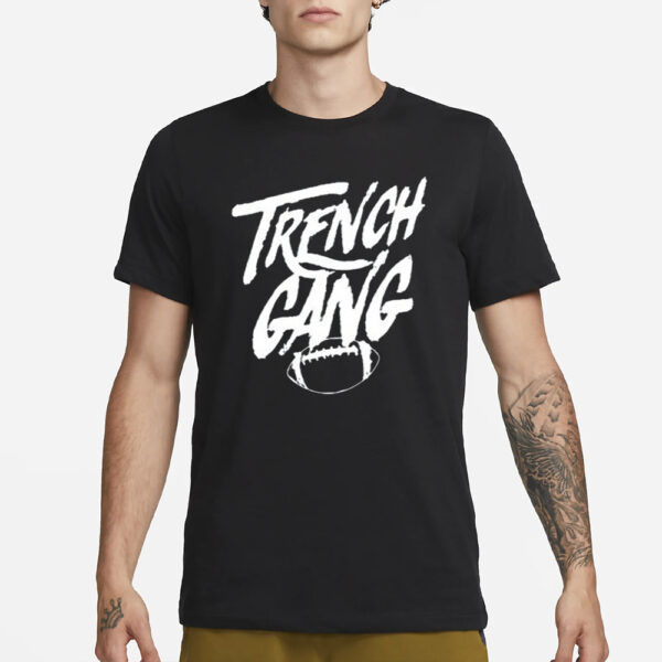 Linemanprobs Trench Gang T-Shirt3