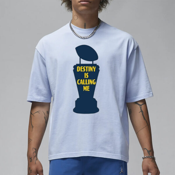 Michigan Destiny Is Calling Me T-Shirt1