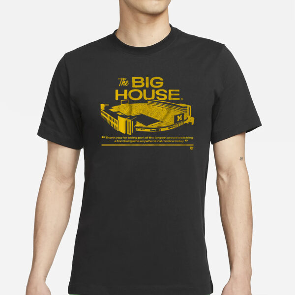 Michigan Football The Big House T-Shirts