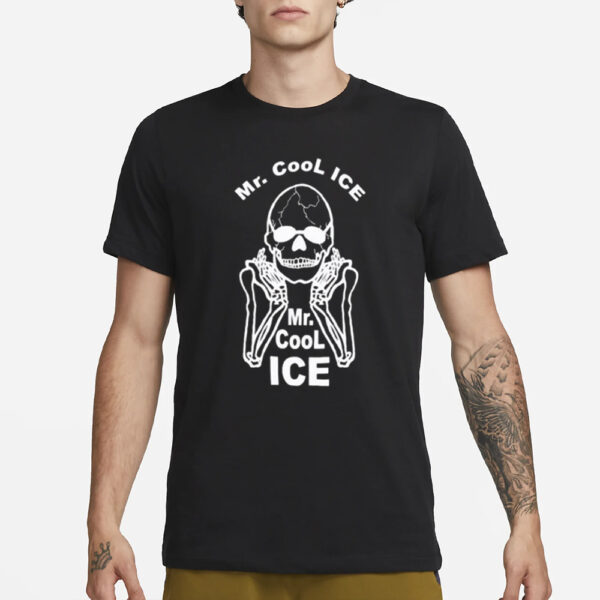 Mr Cool Ice Skull Skeleton Wearing Glasses T-Shirt3