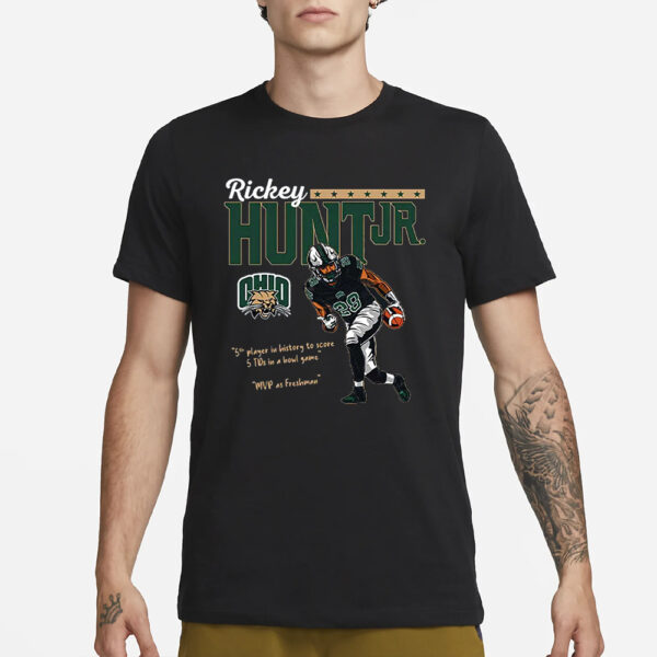 Ohio – Ncaa Football Rickey Hunt Jr T Shirt3