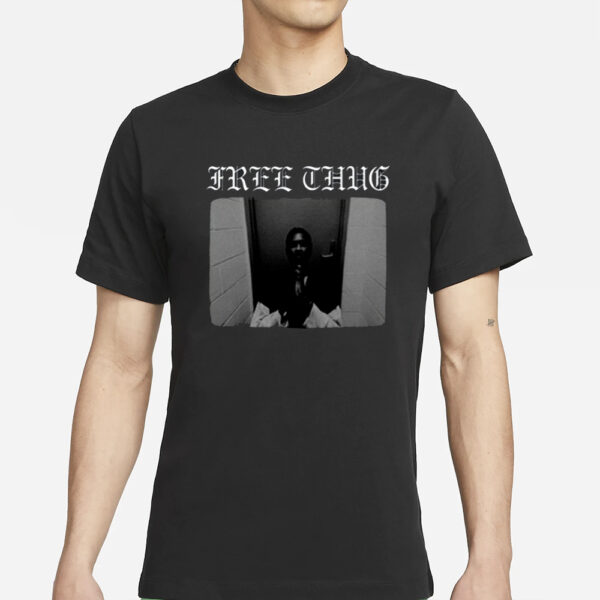 Ootravisx La Flame Free Thug T-Shirts