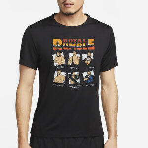 Royal Rumble Golden Era Homage T-Shirt4