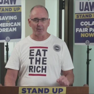 Shawn Fain UAW - Eat The Rich T-Shirt