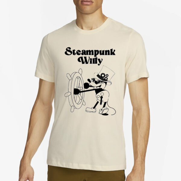 Steampunk Willy Mickey Mouse T-Shirt4