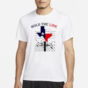 Texas State Hold The Line T-Shirt2