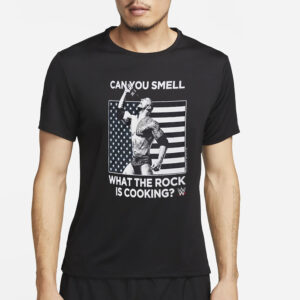 The Rock Ripple Junction Can You Smell What The Rock Is Cooking Graphic T-Shirt4