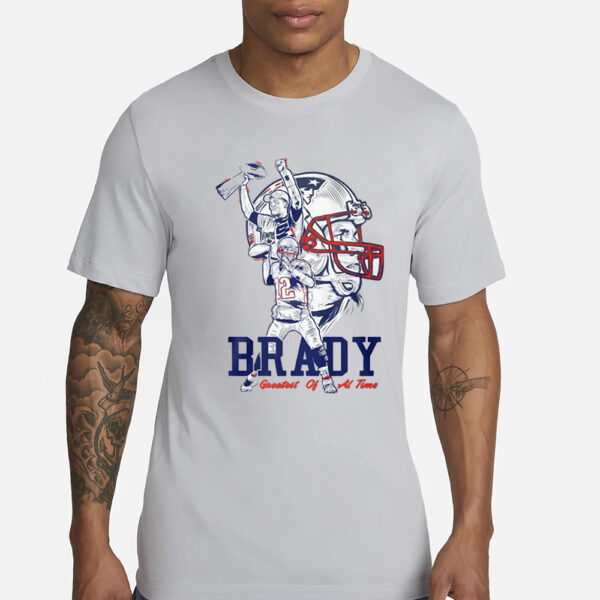 Tom Brady Greatest of all time T-Shirt