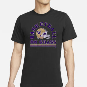 Washington Basketball On Grass T-Shirts