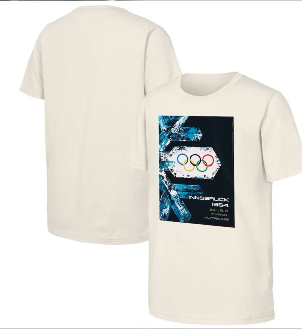 1964 Innsbruck Games Olympic Heritage T-Shirt1