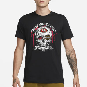 49ers Super Bowl Harley Davidson T-Shirt3