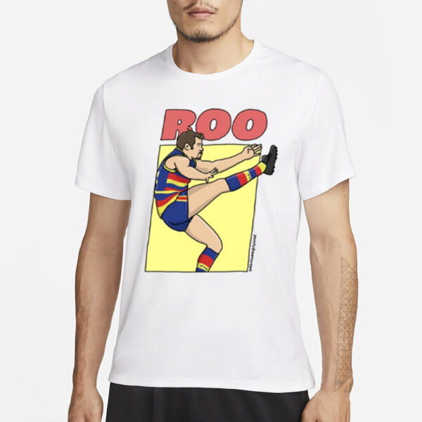 Adelaide Football Club Roo Poorlydrawcrows T-Shirt3