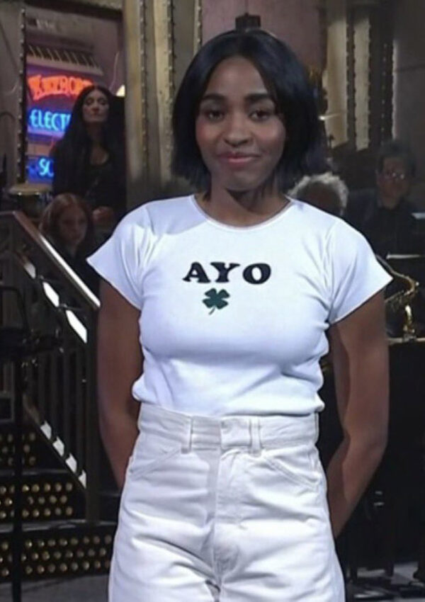 Ayo Edebiri on SNL T-Shirt