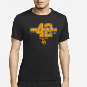 BAYLOR BASKETBALL BRITTNEY GRINER 42 T-SHIRT2