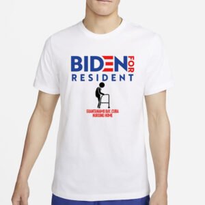 Biden For Resident At Guantanamo Bay Nursing Home New T-Shirt4