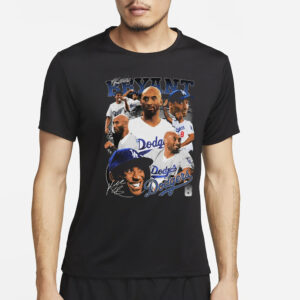 Black Mamba T-Shirt Dodgers Lakers4