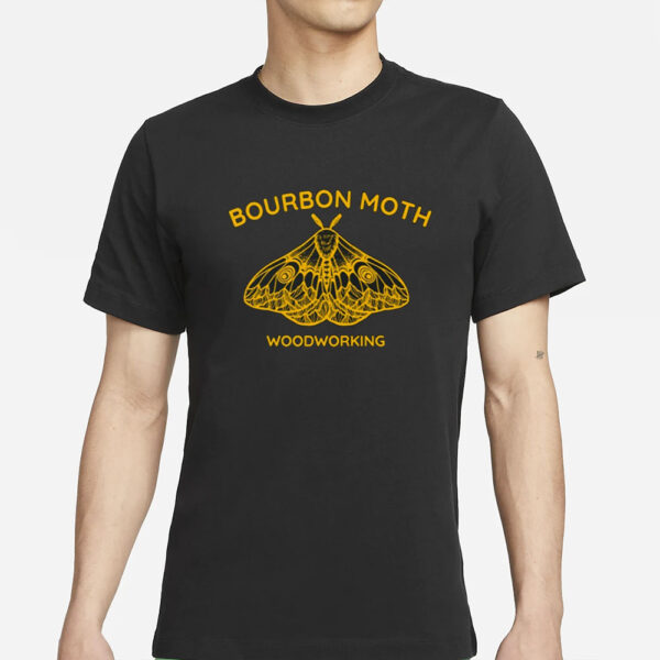 Bourbonmoth Antenna Moth T-Shirts