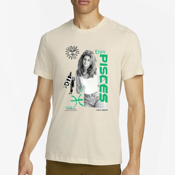 Cindy Crawford Enjoy Super Pisces T-Shirt3