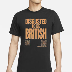 Disgusted to be British Katharine Hamnett T-Shirt1