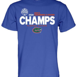 Florida Gators 2024 Sec Swimming Diving Champions T-Shirt1