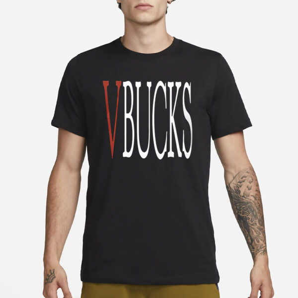 Fortnite Vlone Vbucks Parody T-Shirt1